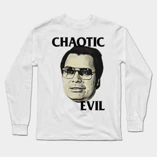 Jim Jones ------- Chaotic Evil Long Sleeve T-Shirt